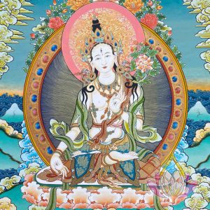 寶生百法之寶林班禪傳規白度母如意輪彩唐