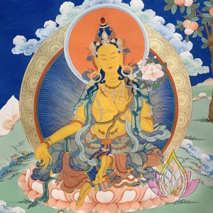 寶生百法之黃不空絹索觀世音菩薩彩唐