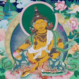 寶生百法之黃財神彩唐