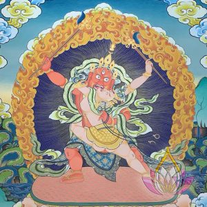 蘇卡百法之吉祥紅欲帝明王彩唐