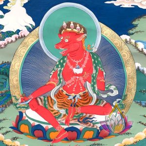 寶生百法之紅色亥母彩唐