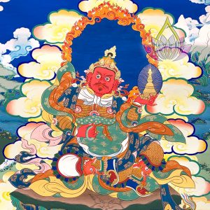 寶生百法之廣目天王彩唐