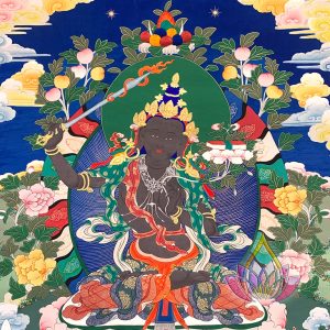 寶生百法之黑文殊彩唐
