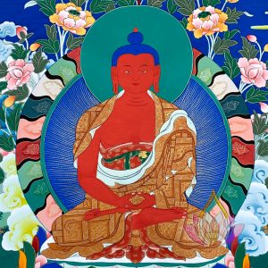 寶生百法之無量光佛彩唐