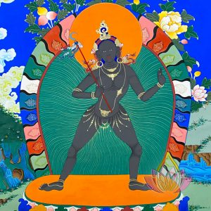 寶生百法之黑金剛鉤母彩唐