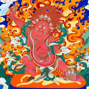 寶生百法之迦濕彌羅智者所傳馬頭明王彩唐