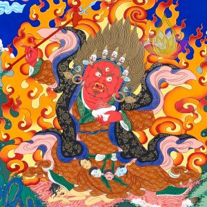 寶生百法之步行怙主彩唐