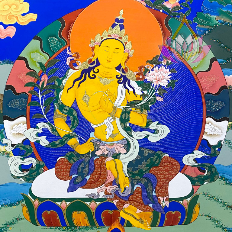 Read more about the article 寶生百法之班智達滿金剛所說釋迦惹奇達口訣聖者地藏彩唐