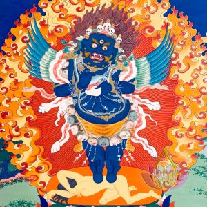 寶生百法之金剛幔橛足怙主彩唐