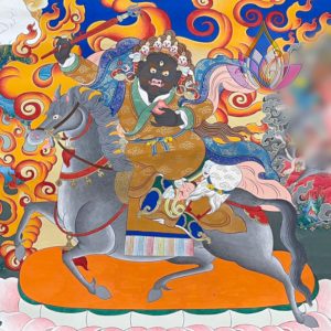 寶生百法之怙主黃門護法彩唐