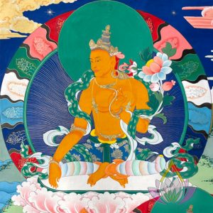 寶生百法之妙吉祥、觀世音彩唐