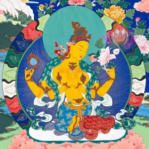 寶生百法之持財母彩唐