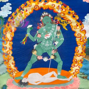 寶生百法之擐甲能怖母彩唐