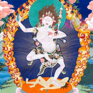 寶生百法之東方金剛空行母彩唐