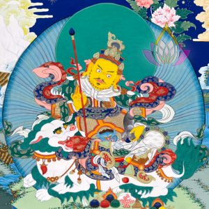 寶生百法之多聞天王彩唐