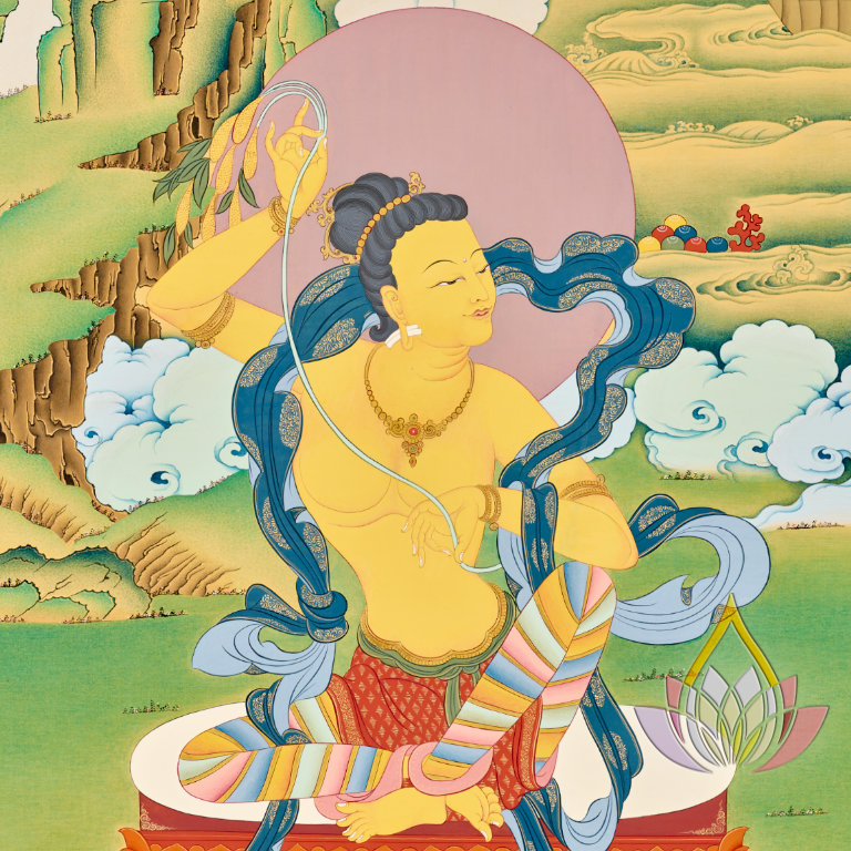 Read more about the article 噶瑪嘎孜八大佛子之除蓋障菩薩彩唐
