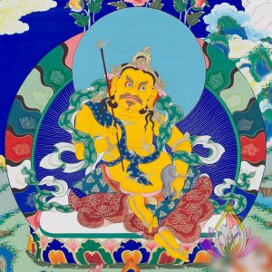 寶生百法之藥叉迷醉母彩唐