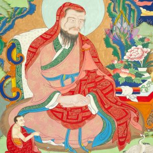 寶生百法之阿氏多尊者彩唐