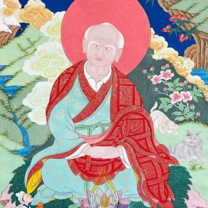 寶生百法之迦諾迦跋黎墮闍尊者彩唐
