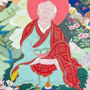 寶生百法之迦諾迦跋黎墮闍尊者彩唐