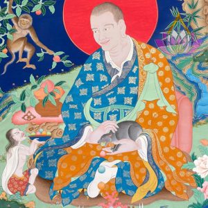 寶生百法之巴沽拉尊者彩唐