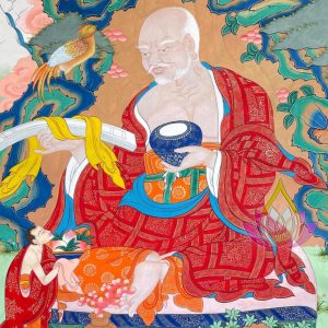 寶生百法之賓頭跋陀羅尊者彩唐