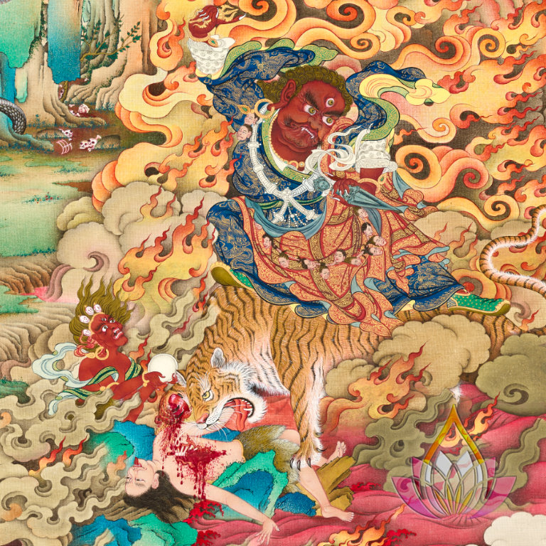 Read more about the article 蓮師八變之五憤怒金剛上師
